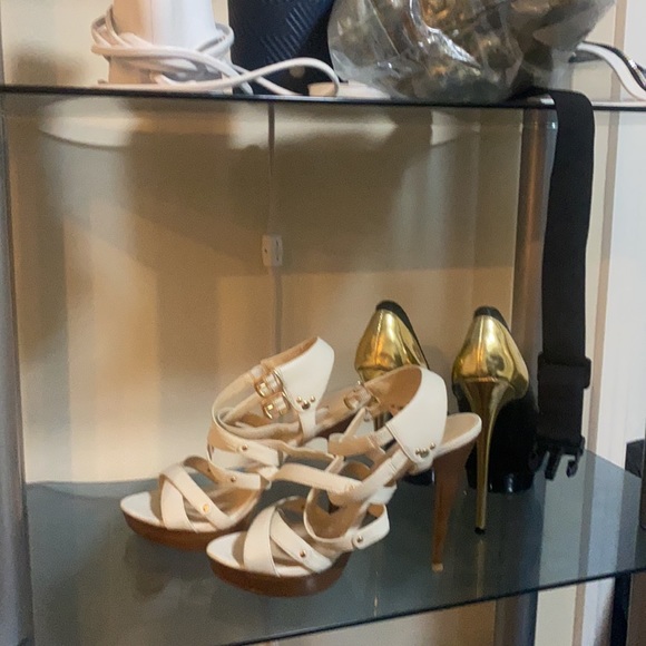 White Bakers Heels - Picture 5 of 6